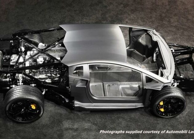 Ground-breaking Carbon Chassis from Lamborghini made using Araldite RTM system