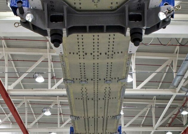 Airbus delivers first A350 XWB centre wing box and keel beam to St Nazaire