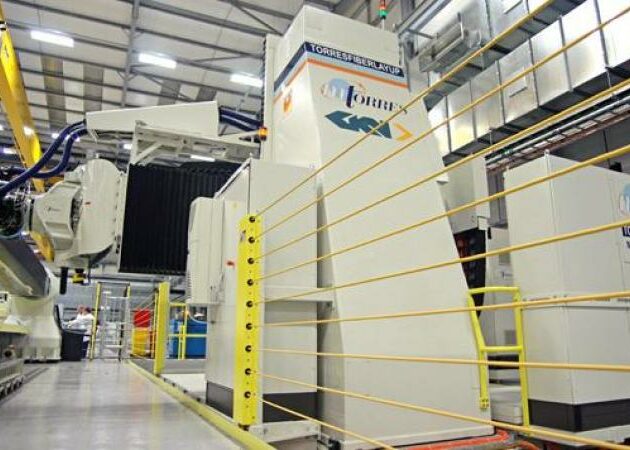 The fifth AFP MTorres machine for A350 XWB wing spars manufacturing starts production in GKN Aerospace