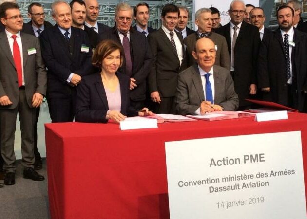Dassault Aviation renouvelle sa convention avec le ministère des Armées pour le soutien aux PME