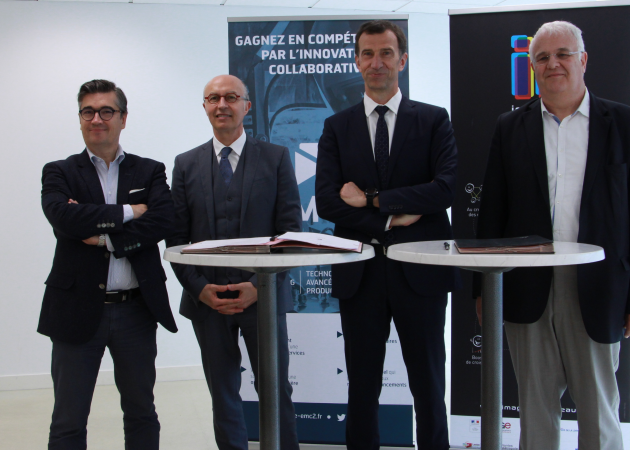 Les pôles de compétitivité EMC2 et Images & Réseaux partenaires pour le Digital Manufacturing
