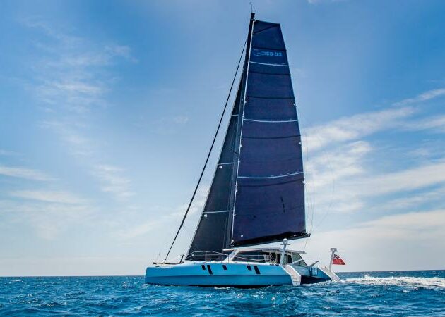 Composite carbon 3D printed components for a high-tech sailing catamaran