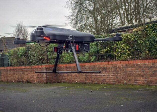 A hydrogen powered drone