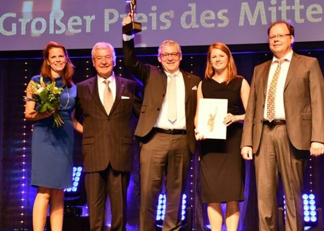 Roth honoured twice at the Großer Preis des Mittelstandes