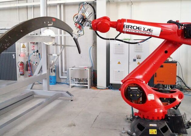 Broetje-Automation brings robot-controlled sealing of aircraft components to industrial maturity
