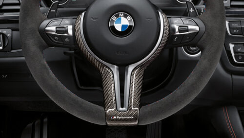 Ergonomically optimised carbon shift paddles made with carbon composite