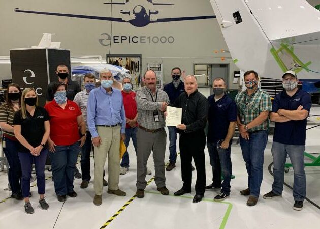 Epic Aircraft receives FAA production certificate
