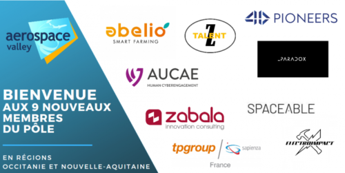 L'Aerospace Valley est rejoint par 9 nouveaux membres en Occitanie & Nouvelle-Aquitaine