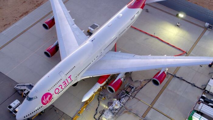 Virgin Orbit LauncherOne rocket reaches space