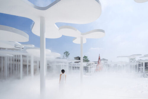 Wutopia Lab creates dreamlike minimalist forest in Huzhou