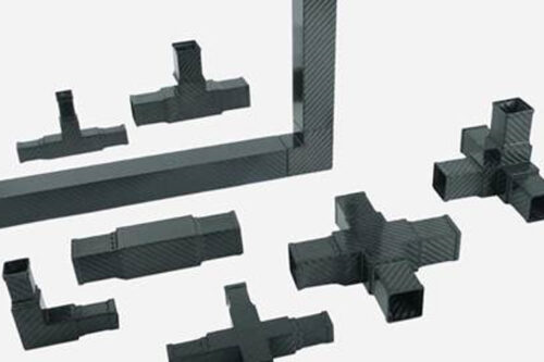 The RefiFLEX® programme now also includes the new 40x40 mm High Precision tube with a standard length of 1600mm, as well as the corresponding connectors RefiFLEX 40S. (Image Refitech)