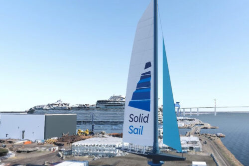 Image de synthèse du démonstrateur à Saint Nazaire - Droit image : Chantiers de l'Atlantique / Creasynth