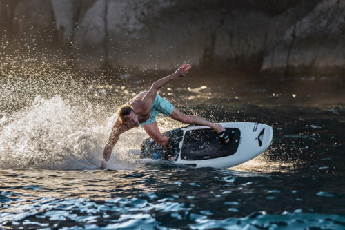 Cobra International collaborates with Radinn to mass produce its new range of electric powered surfboards