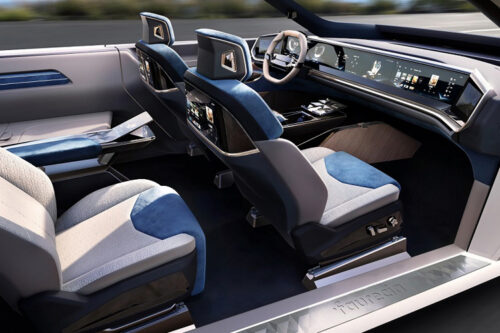 Faurecia showcases it latest technologies for the Cockpit of the Future & zero emissions mobility at the Shanghai Auto Show