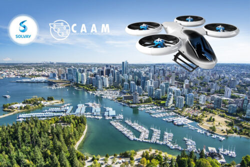 Solvay joins the Canadian Advanced Air Mobility Consortium (CAAM)