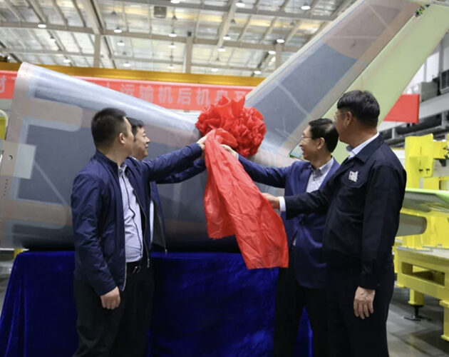 Guangwei Composites delivered parts for the TP500 drone air-freighter