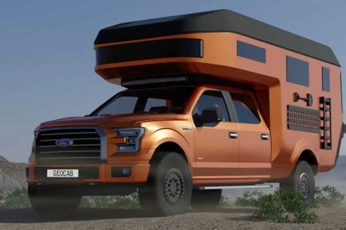 German carbon fiber camper trucks from GEO-Cab are coming to America