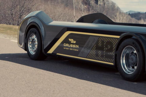 Gaussin presents the world's first 100% hydrogen or all-electric "skateboard" for class 8 tractor and straight trucks