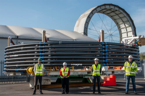 Magma Global delivers high pressure composite riser pipe to HWCG consortium