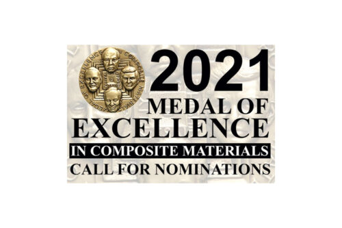 University of Delaware calls for 2021 Medal of Excellence in Composite Materials nominations