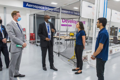 Airbus opens new £40M aerospace research centre in UK