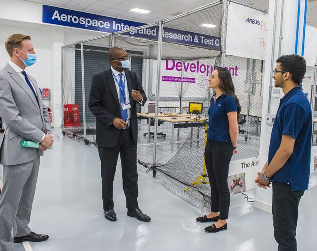 Airbus opens new £40M aerospace research centre in UK