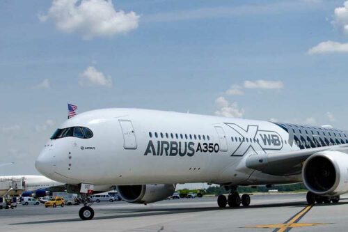 Airbus delivers first A350 from its widebody completion & delivery centre in China