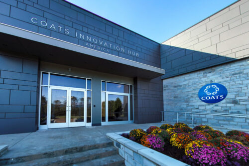 Entrance of the Innovation Hub in Americas