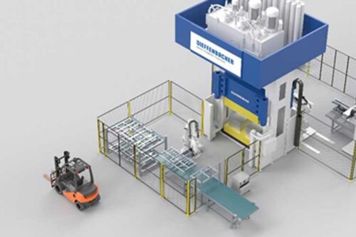Dieffenbacher fully automated SMC plants enable shorter cycle times and increased productivity