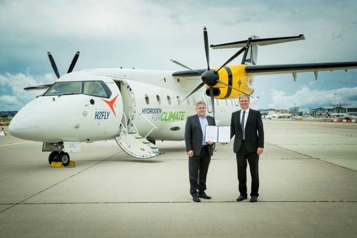 Deutsche Aircraft and H2FLY join forces to explore hydrogen powered flight