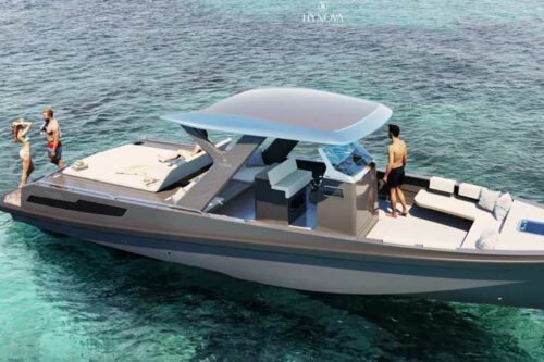 HYNOVA présente "The New Era": son bateau propulsé avec un système électro-hydrogène