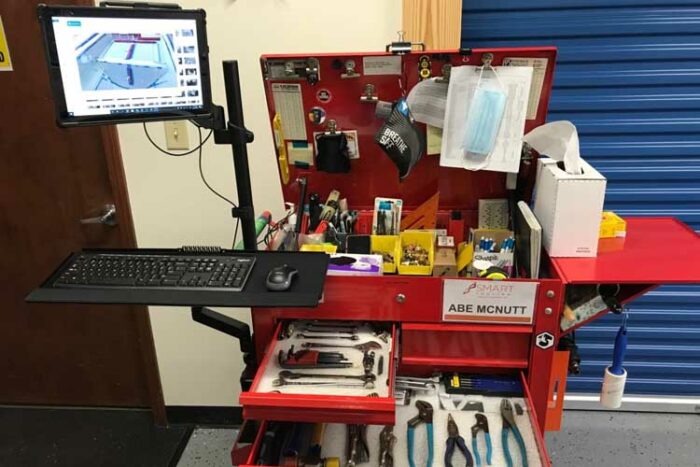 Tablet-enabled Tool Station