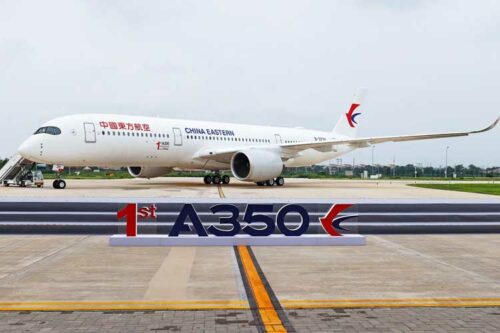 Airbus delivers first A350 from its widebody completion & delivery centre in China