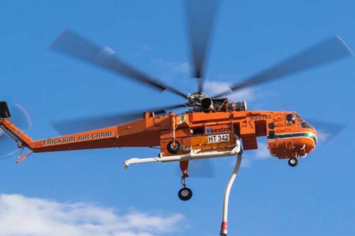 Erickson S-64 Air Crane full composite main rotor blades