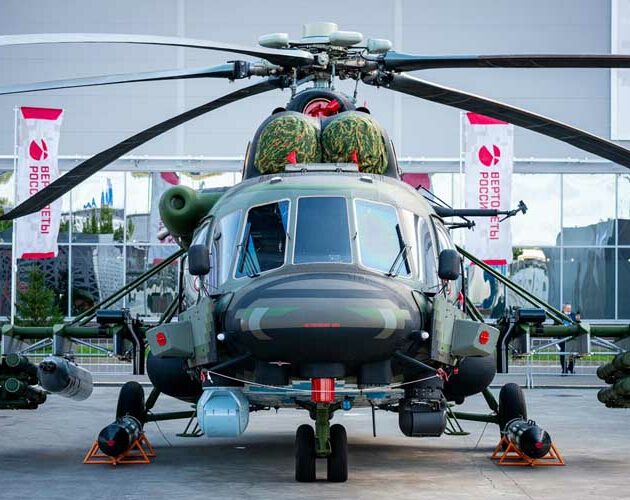 New Mi-171SH Storm arrived at the “Army-2021” under its own power from Ulan-Ude