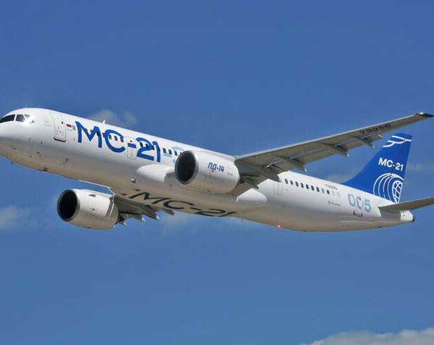 Irkut MC-21-310 gets paint and arrives at Zhukovsky to continue flight tests