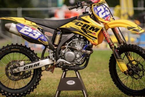 CRM Compositi realizes motocross bikes with carbon fiber composites (Credits: CRM Compositi)