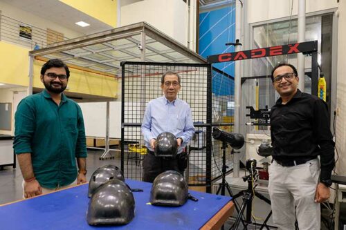 Safer bicycle helmets using new plastic material