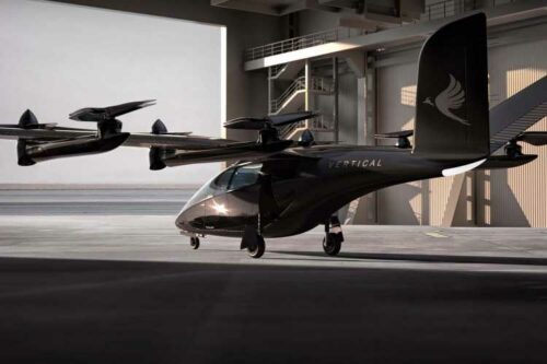 Vertical Aerospace announces partnership with GKN Aerospace
