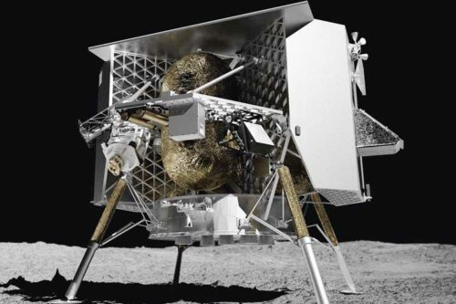 The first 3D printed parts on the moon