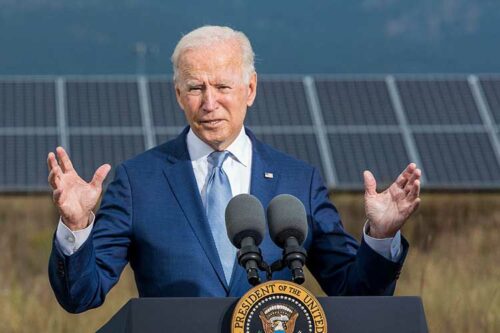 President Biden makes historic visit to NREL's Flatirons campus