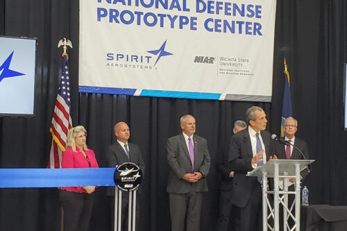 Spirit AeroSystems opens national defense prototype center (Photo: Courtesy of bizjournals.com - Daniel McCoy)