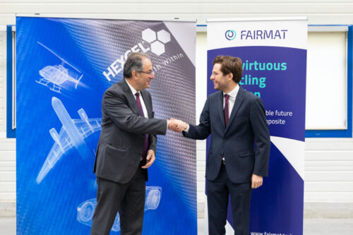 Hexcel and Fairmat announce partnership to recycle carbon fiber prepreg composites