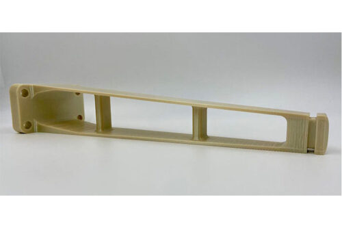 Thermoplastic interior parts can be certified and used in aircraft from additive manufacturing machines (Image: Hexagon)