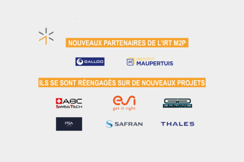 L'IRT M2P signe de nouveaux partenariats