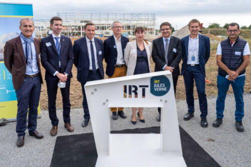 L'IRT Jules Verne a posé la première pierre du bâtiment Nautilus