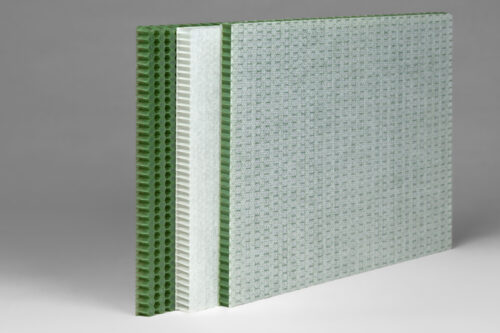 Sustainable honeycomb reducing weight by up to 80%