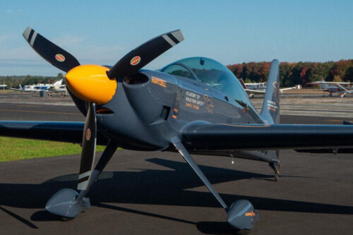 Sean Tucker’s GB1 GameBird has been field approved for Hartzell Talon Prop