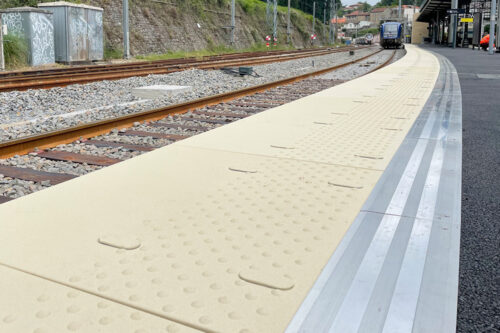 SAERFoam pour plateformes de quais de gare