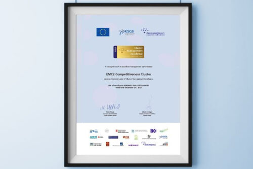 Le Pôle EMC2 obtient le renouvellement du « European Gold Label for Cluster Management Excellence »